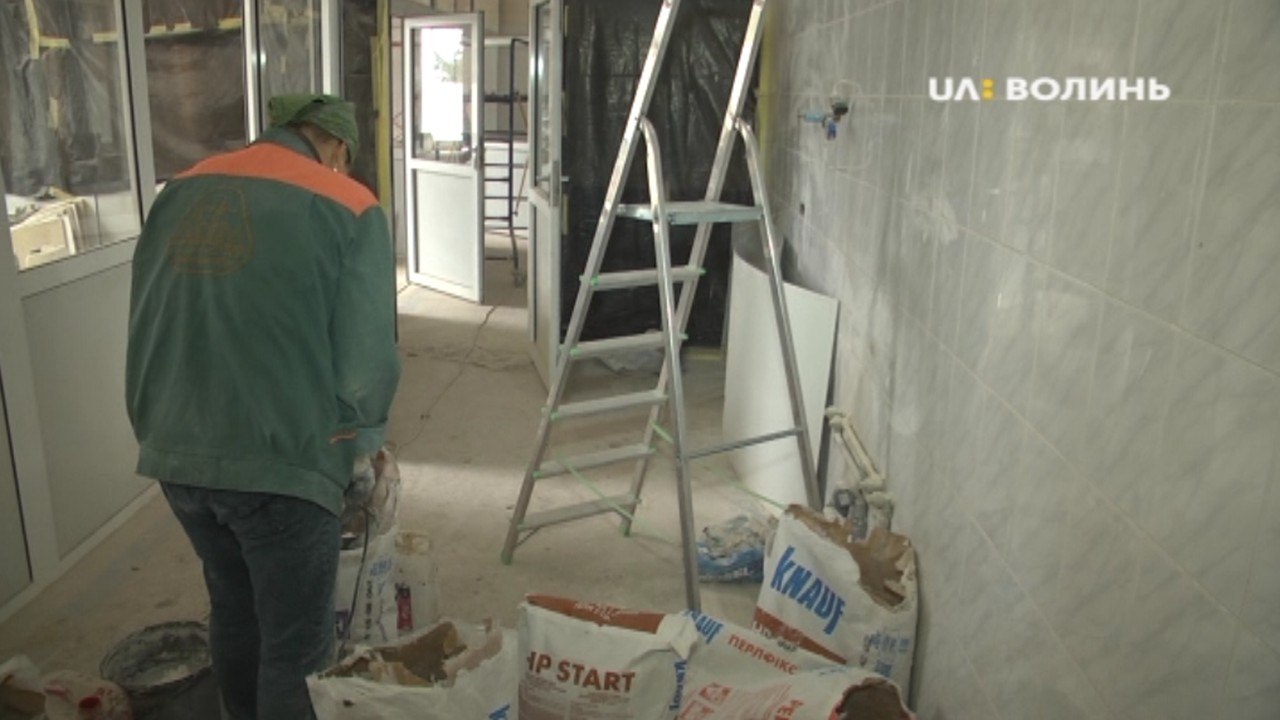 Обласну інфекційну лікарню в Луцьку капітально ремонтують