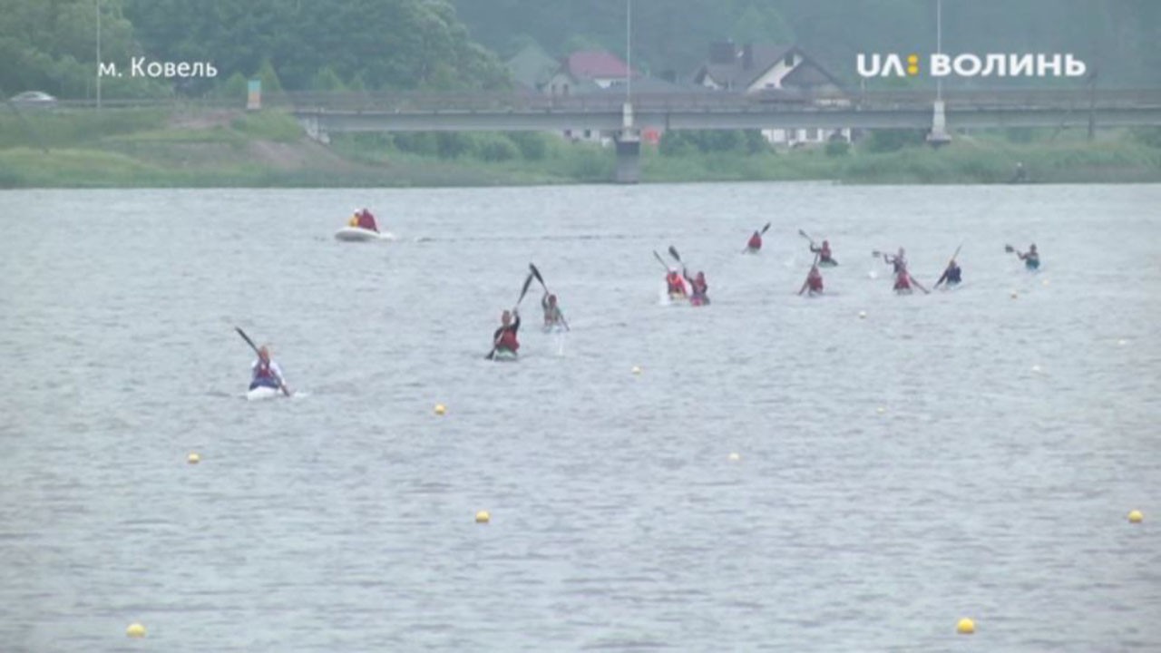 У Ковелі відбувся чемпіонат України з веслування на байдарках і каное
